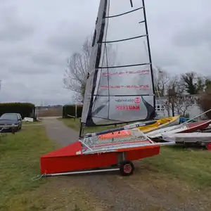 Moth International sails look for in Moisson