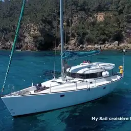 Monohull yacht charter 4 cabins Mediterranean