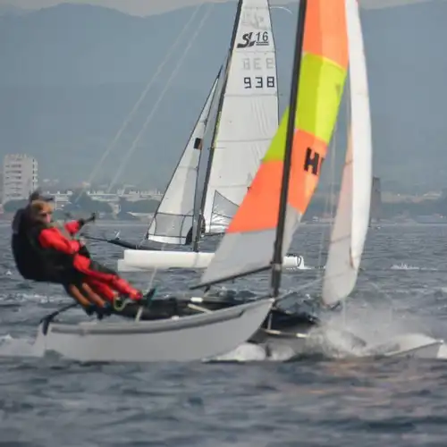 Hobie cat 16 race