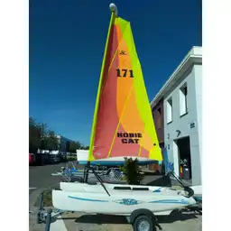 Hobie Bravo N°171 avec chariot et remorque de route Occasion 2010